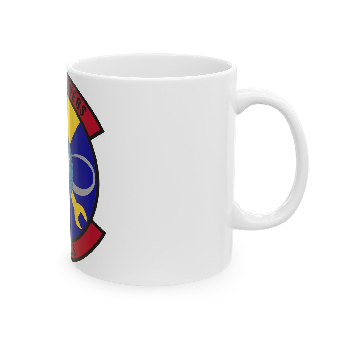 721st Aircraft Maintenance Squadron (U.S. Air Force) White Coffee Mug-The Sticker Space