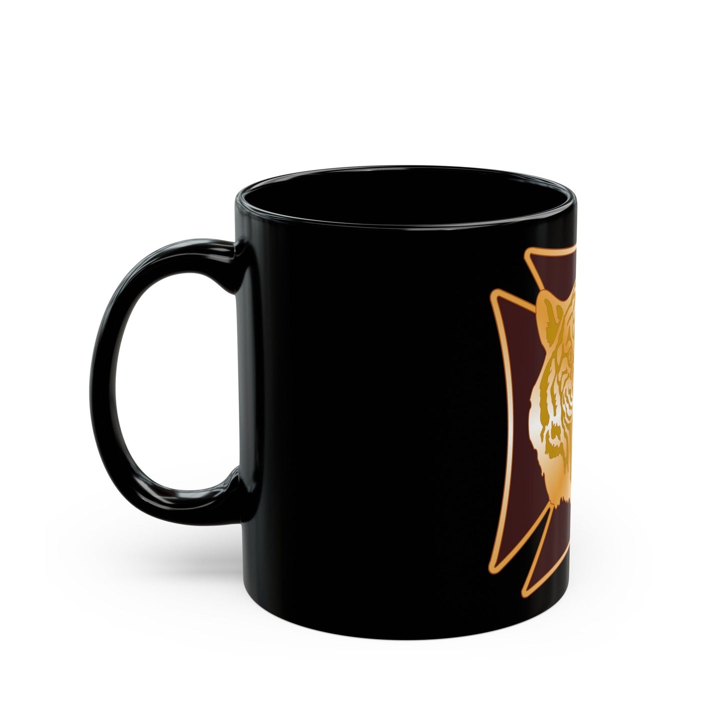 7227 Medical Support Unit (U.S. Army) Black Coffee Mug-The Sticker Space