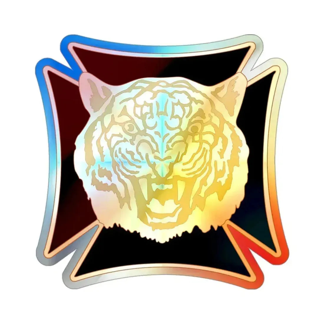 7227 Medical Support Unit (U.S. Army) Holographic STICKER Die-Cut Vinyl Decal 3 Inch Holographic - The Sticker Space