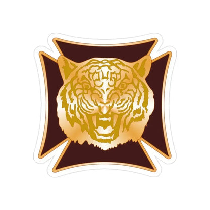 7227 Medical Support Unit (U.S. Army) REVERSE PRINT Transparent Die-Cut STICKER 2 Inch Die-Cut Transparent - The Sticker Space