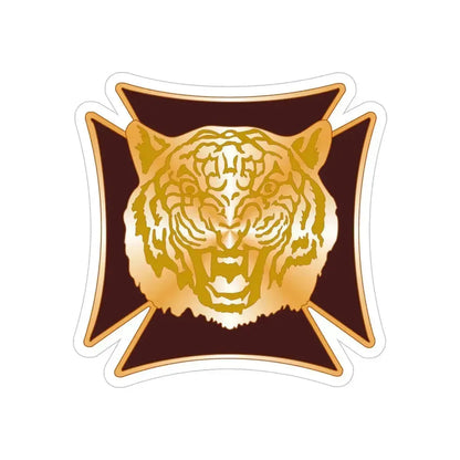 7227 Medical Support Unit (U.S. Army) REVERSE PRINT Transparent Die-Cut STICKER 6 Inch Die-Cut Transparent - The Sticker Space