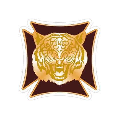 7227 Medical Support Unit (U.S. Army) REVERSE PRINT Transparent Die-Cut STICKER - The Sticker Space