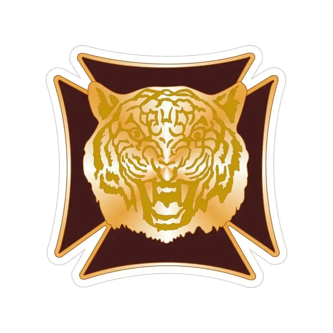 7227 Medical Support Unit (U.S. Army) Transparent STICKER Die-Cut Vinyl Decal 5 Inch - The Sticker Space