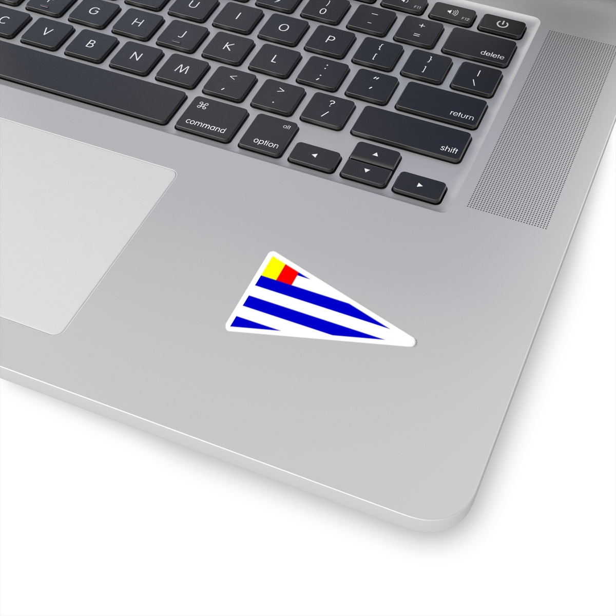 Flag of societe nautique de geneve (Switzerland) STICKER Vinyl Kiss-Cut Decal