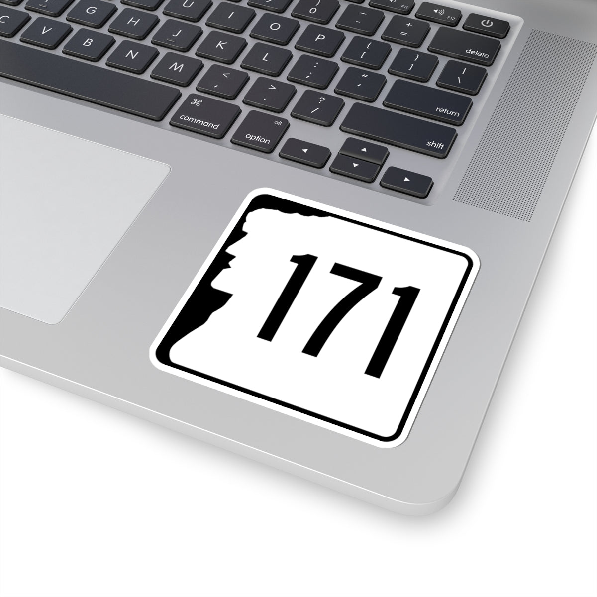 NH Route 171 (New Hampshire) (Road Sign) STICKER Vinyl Kiss-Cut Decal