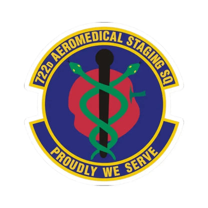 722d Aeromedical Staging Squadron (U.S. Air Force) STICKER Vinyl Kiss-Cut Decal - The Sticker Space