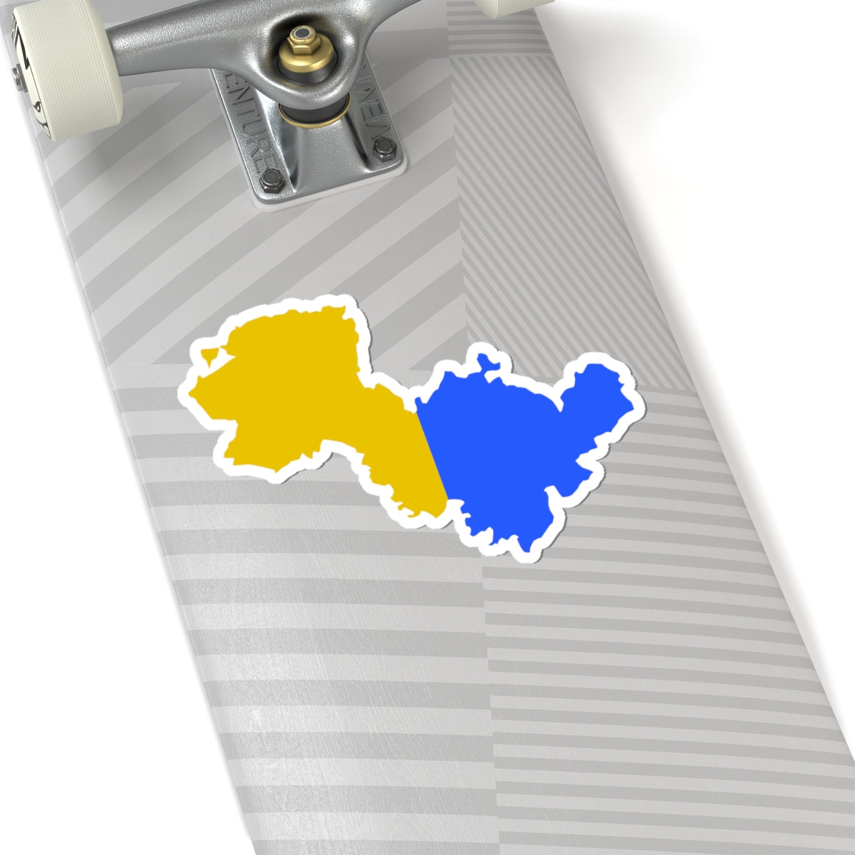 Flag map of the Province of Terni (Italy) STICKER Vinyl Kiss-Cut Decal