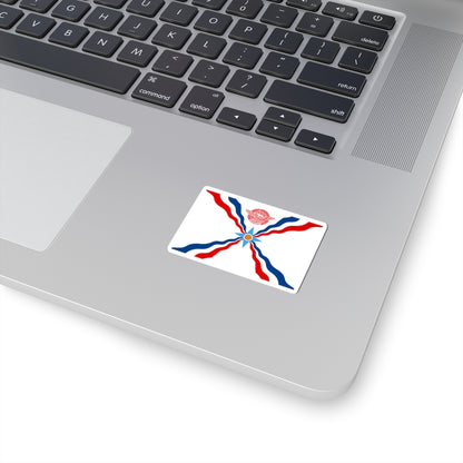 Flag of the Assyrians (Iraq) STICKER Vinyl Kiss-Cut Decal