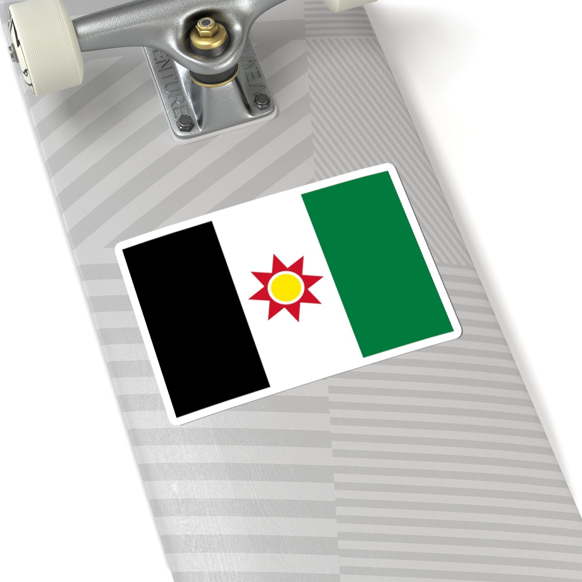 Flag of Iraq 1959-1963 3-2 (Iraq) STICKER Vinyl Kiss-Cut Decal
