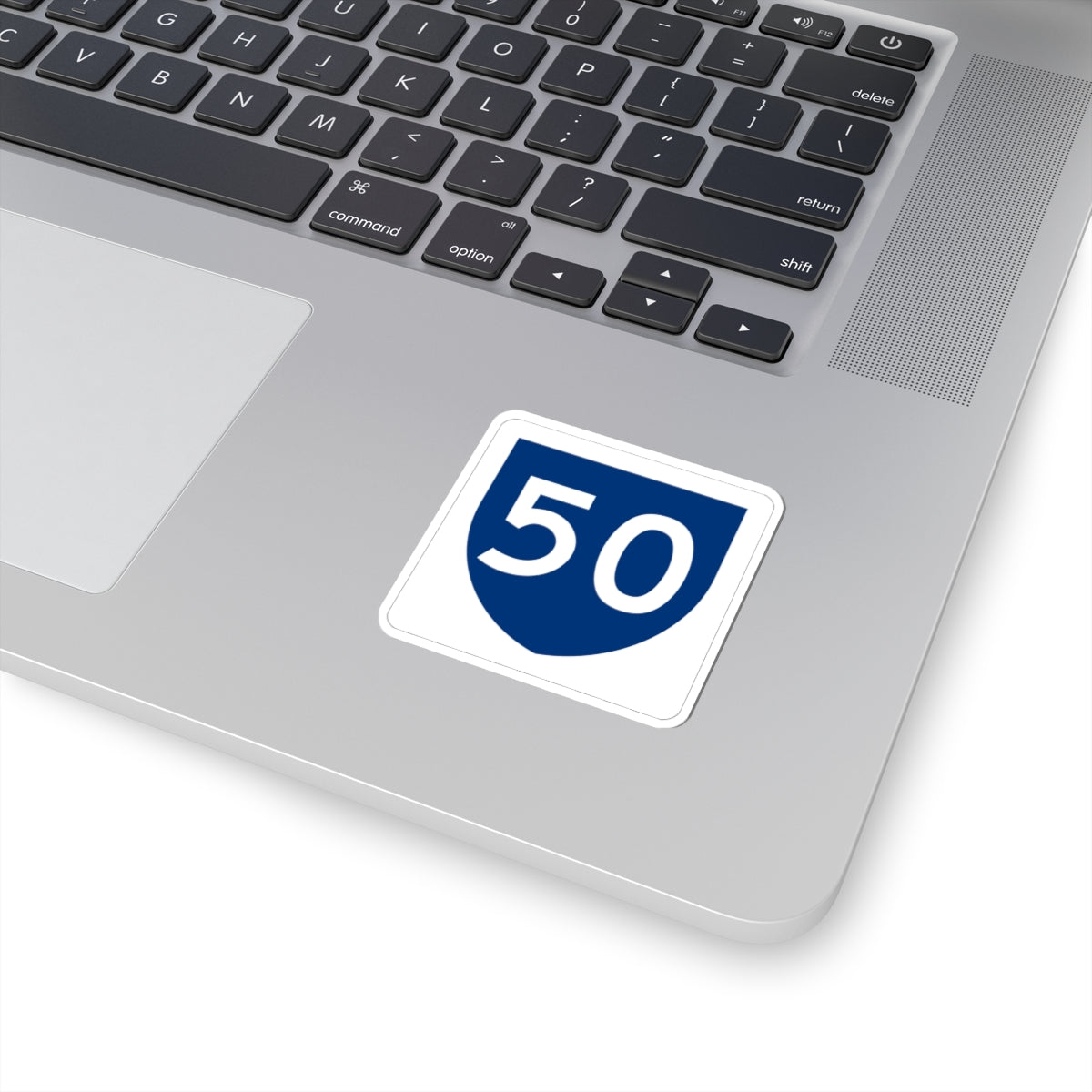 PR primary 50 (Puerto Rico) (Road Sign) STICKER Vinyl Kiss-Cut Decal
