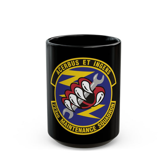 723d Maintenance Squadron (U.S. Air Force) Black Coffee Mug-15oz-The Sticker Space