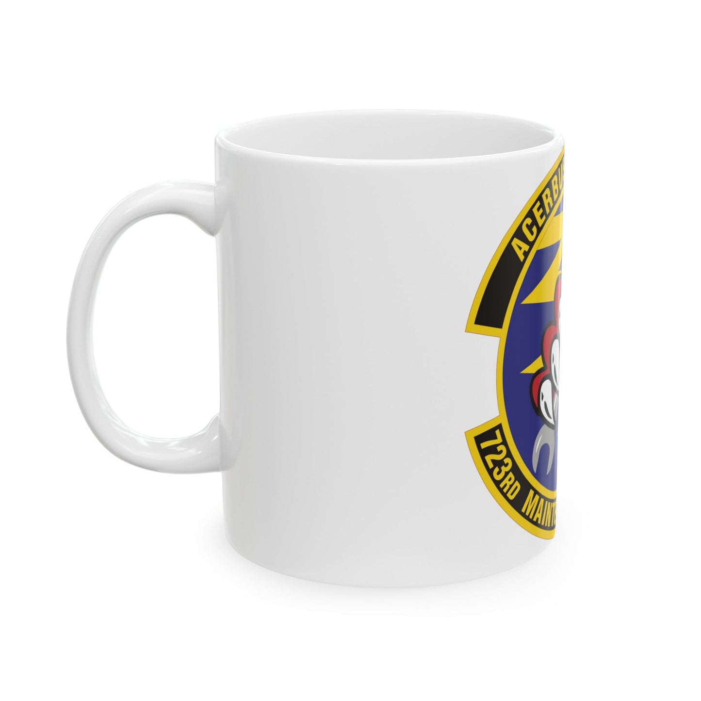 723d Maintenance Squadron (U.S. Air Force) White Coffee Mug-The Sticker Space