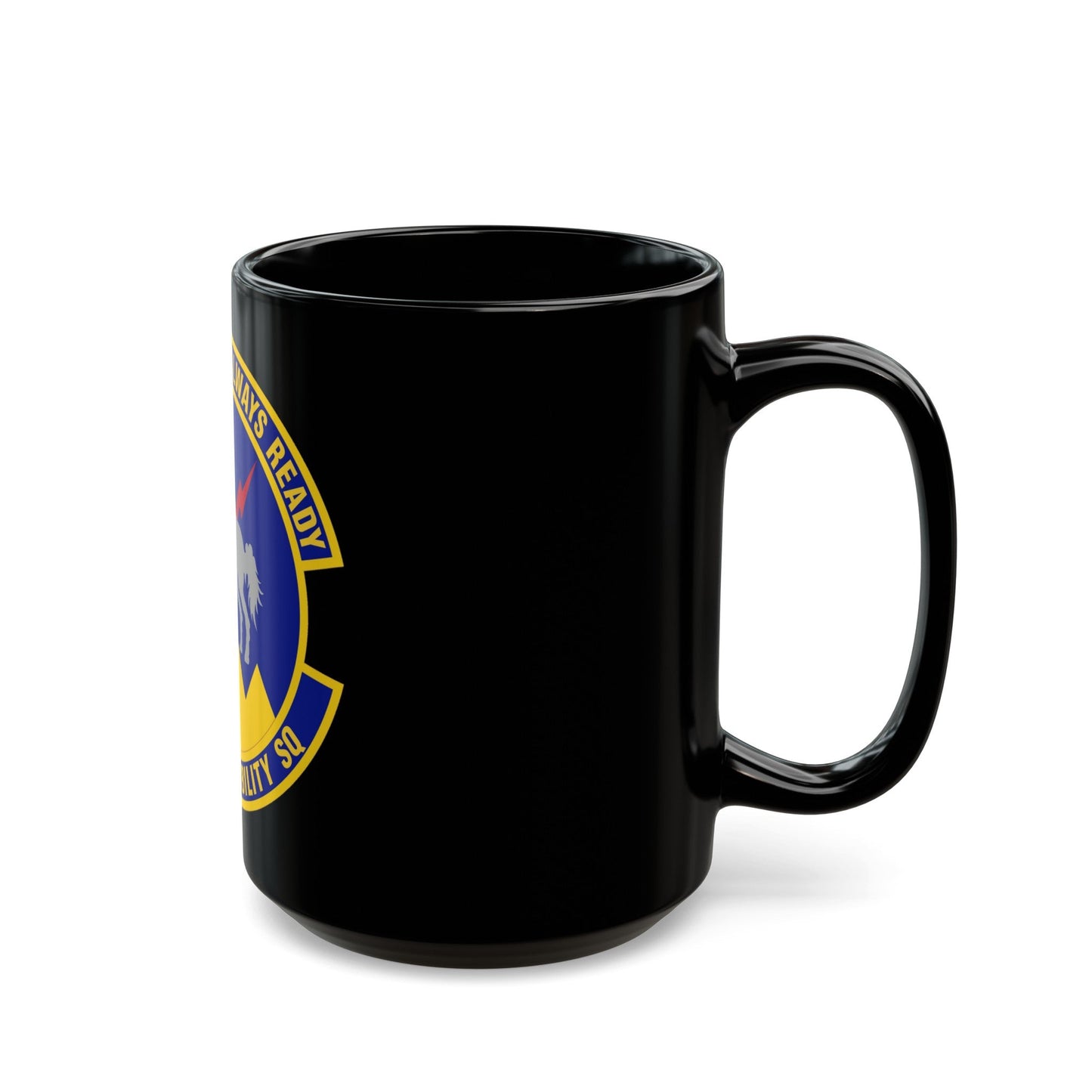 724 Air Mobility Sq AMC (U.S. Air Force) Black Coffee Mug-The Sticker Space