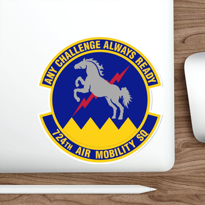 724 Air Mobility Sq AMC (U.S. Air Force) STICKER Vinyl Die-Cut Decal-The Sticker Space