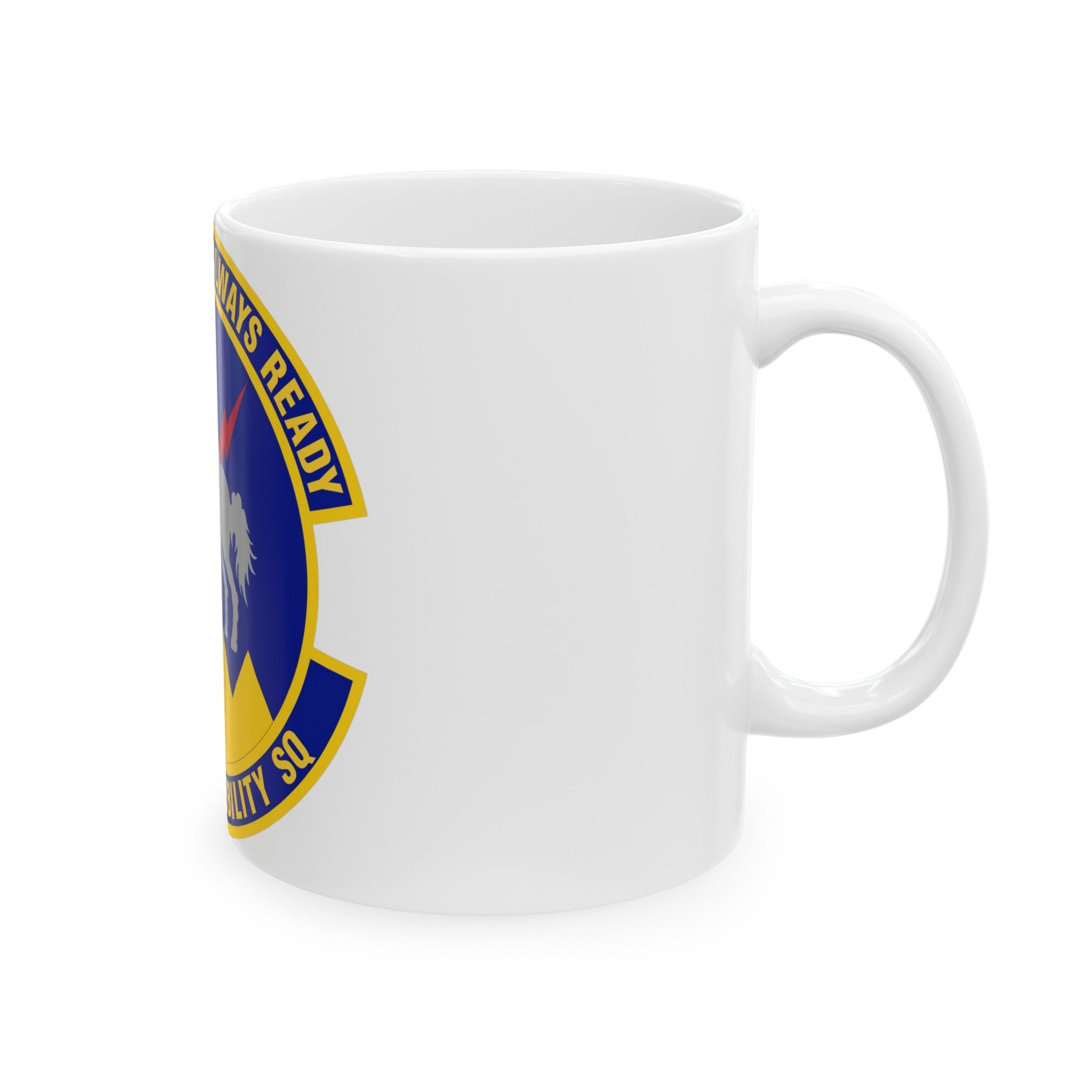 724 Air Mobility Sq AMC (U.S. Air Force) White Coffee Mug-The Sticker Space