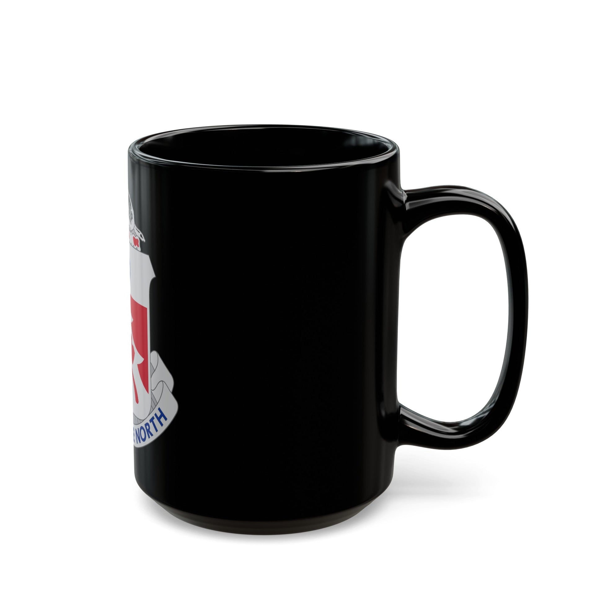 724 Engineer Battalion (U.S. Army) Black Coffee Mug-The Sticker Space