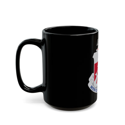 724 Engineer Battalion (U.S. Army) Black Coffee Mug-The Sticker Space