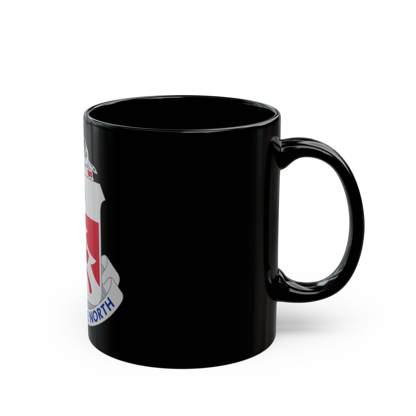 724 Engineer Battalion (U.S. Army) Black Coffee Mug-The Sticker Space