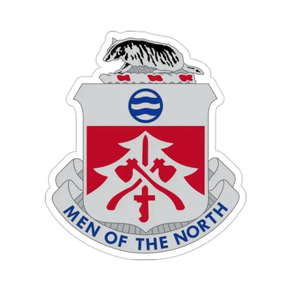 724 Engineer Battalion (U.S. Army) STICKER Vinyl Die-Cut Decal 2 Inch - The Sticker Space