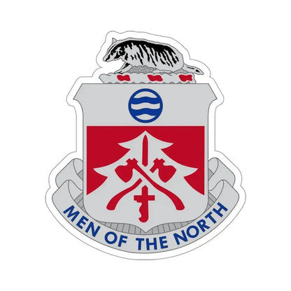 724 Engineer Battalion (U.S. Army) STICKER Vinyl Die-Cut Decal 5 Inch - The Sticker Space