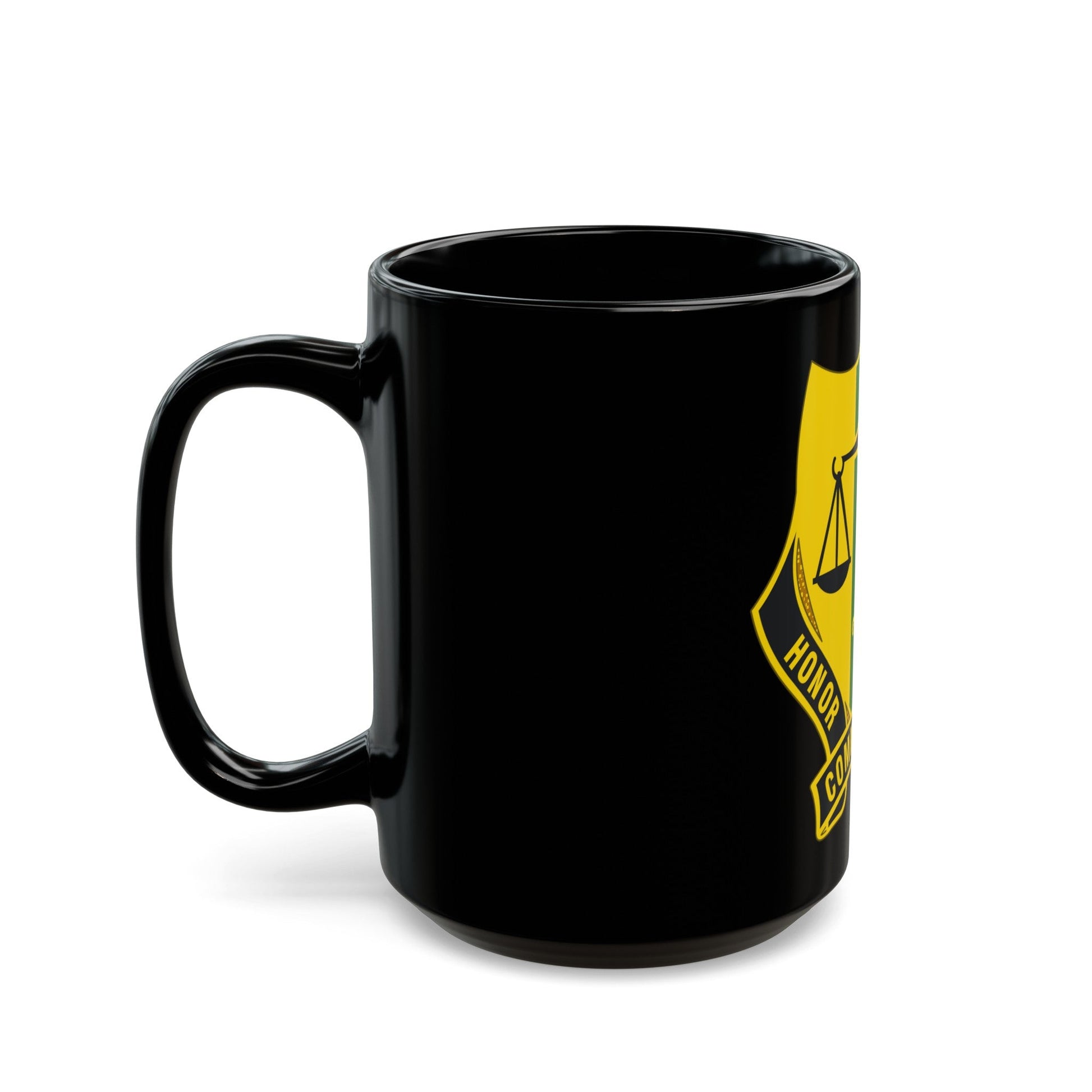 724 Military Police Battalion (U.S. Army) Black Coffee Mug-The Sticker Space