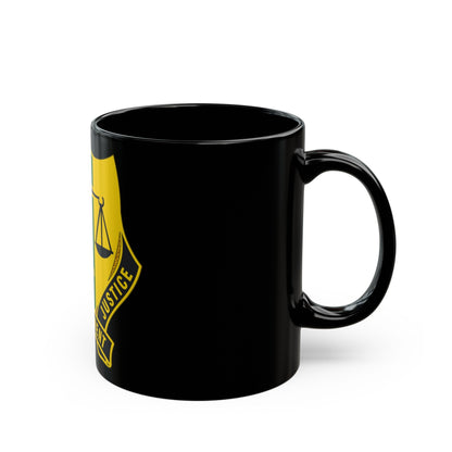 724 Military Police Battalion (U.S. Army) Black Coffee Mug-The Sticker Space