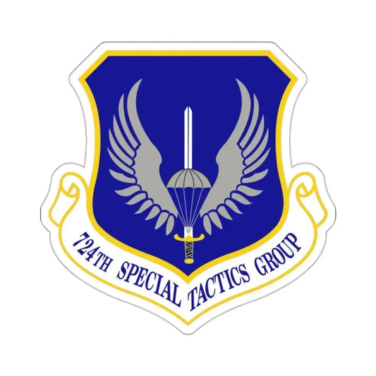 724 Special Tactics Group AFSOC (U.S. Air Force) STICKER Vinyl Kiss-Cut Decal 2 Inch White - The Sticker Space