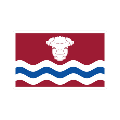 County Flag Of Herefordshire (England) STICKER Vinyl Kiss-Cut Decal