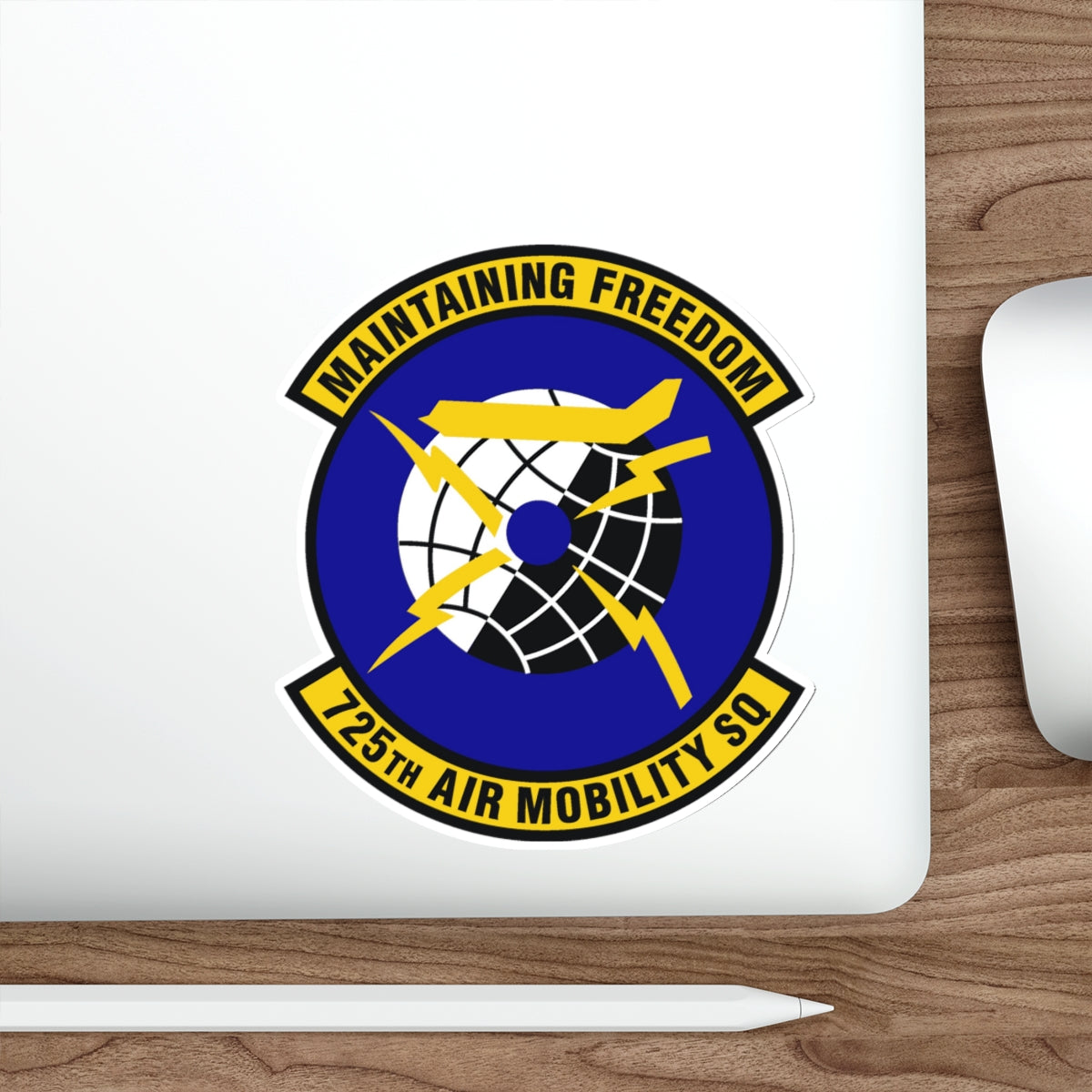 725 Air Mobility Squadron AMC (U.S. Air Force) STICKER Vinyl Die-Cut Decal-The Sticker Space