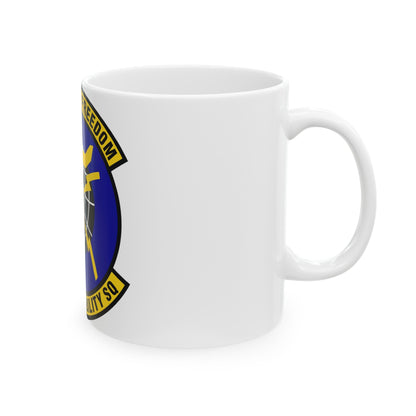 725 Air Mobility Squadron AMC (U.S. Air Force) White Coffee Mug-The Sticker Space