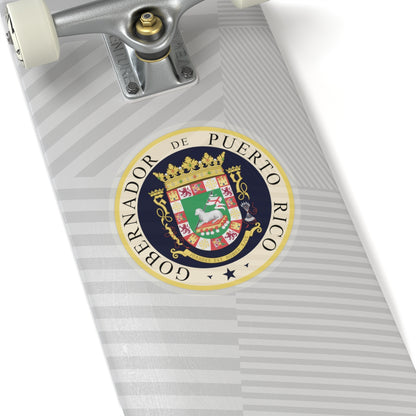 Seal of the Governor of Puerto Rico - STICKER Vinyl Kiss-Cut Decal