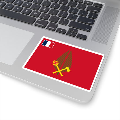 Flag of Alo (France) STICKER Vinyl Kiss-Cut Decal