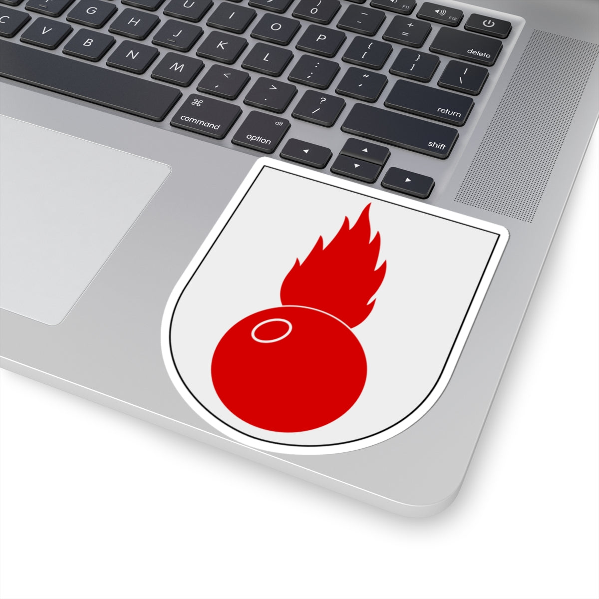 Artilleriregementet 92. artilleribataljonens stab vapen (Sweden) (Coat of Arms) STICKER Vinyl Kiss-Cut Decal