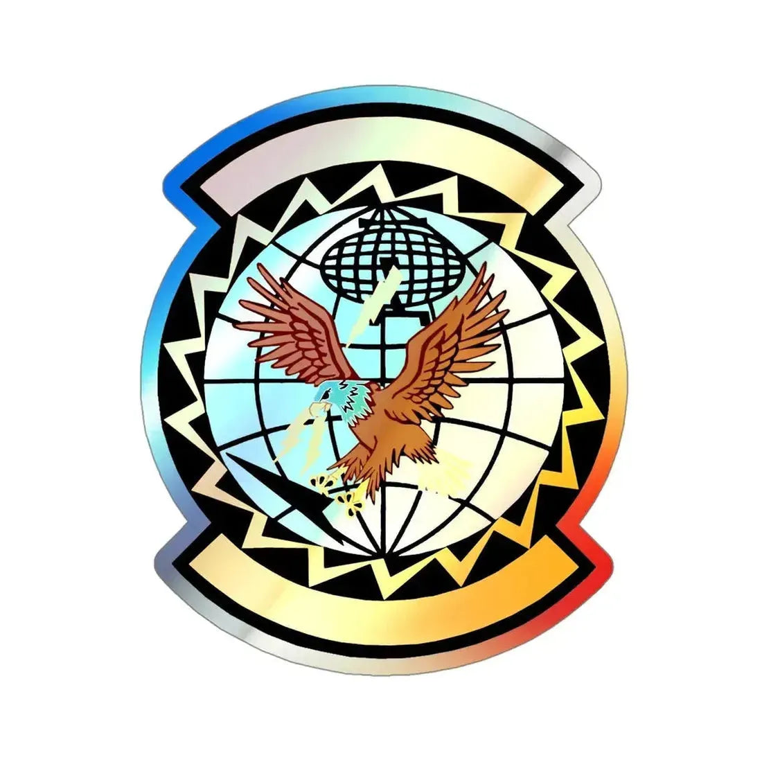 726 Air Control Squadron ACC (U.S. Air Force) Holographic STICKER Die-Cut Vinyl Decal - The Sticker Space