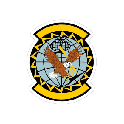 726 Air Control Squadron ACC (U.S. Air Force) REVERSE PRINT Transparent Die-Cut STICKER - The Sticker Space