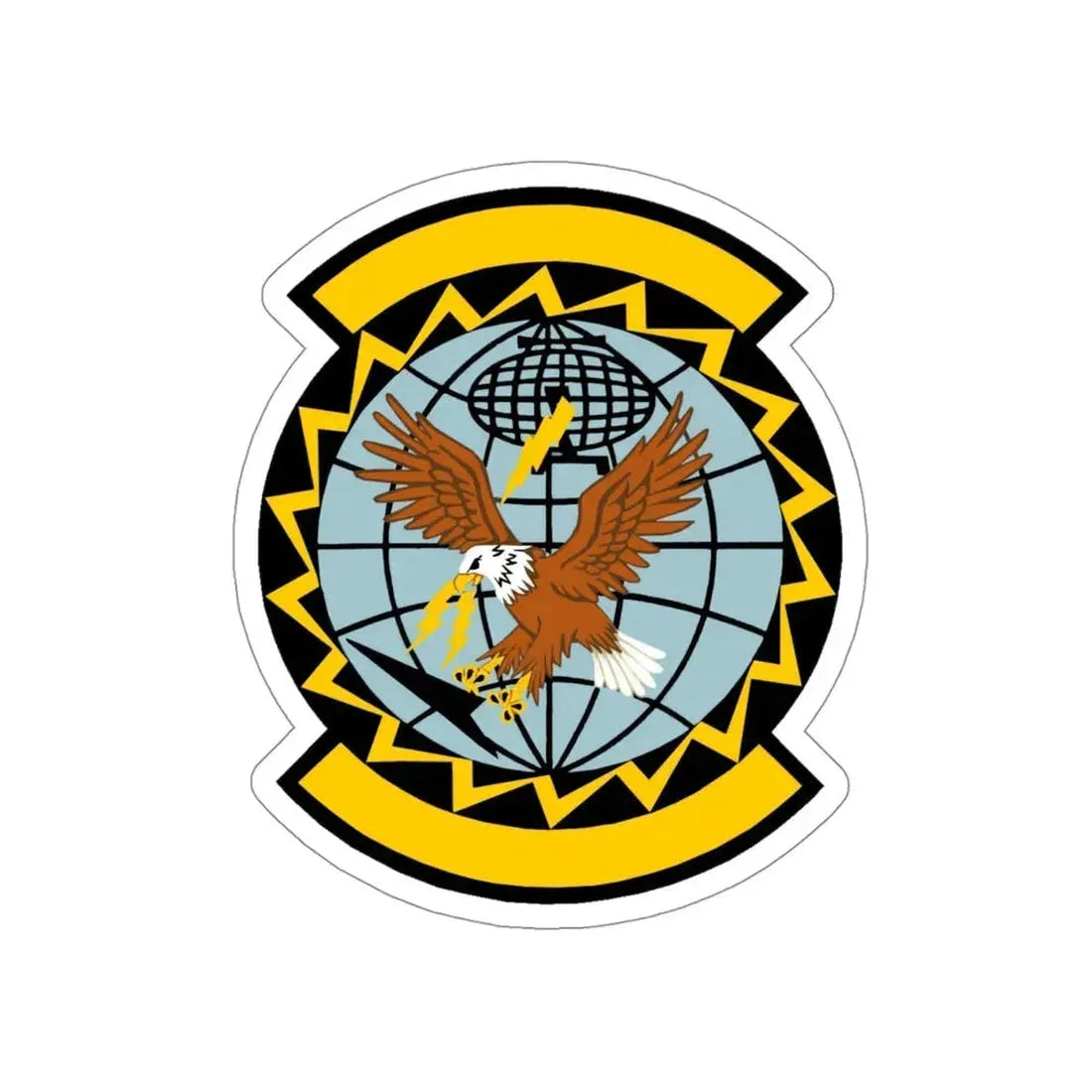 726 Air Control Squadron ACC (U.S. Air Force) STICKER Vinyl Die-Cut Decal 4 Inch - The Sticker Space