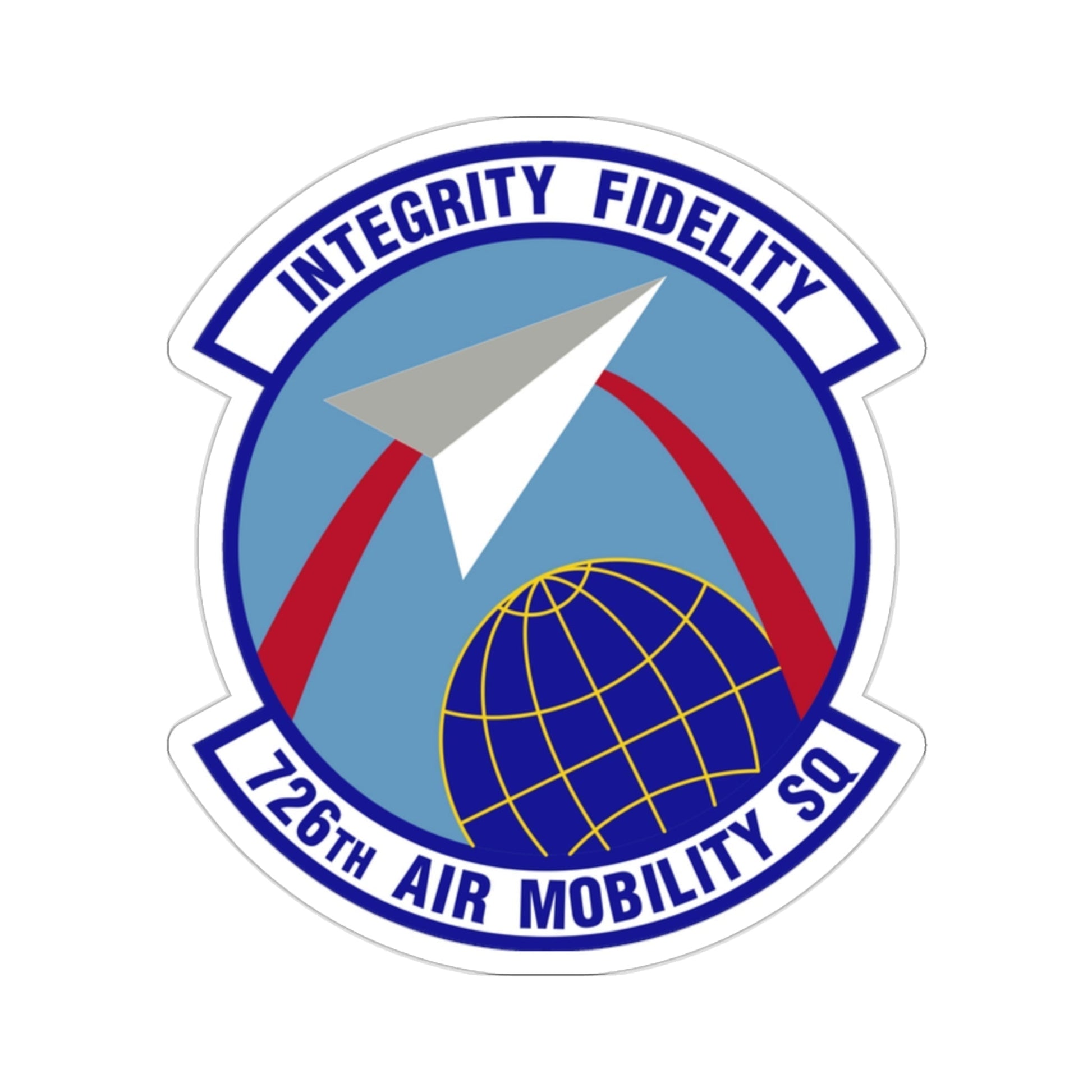 726 Air Mobility Sq AMC (U.S. Air Force) STICKER Vinyl Die-Cut Decal-2 Inch-The Sticker Space