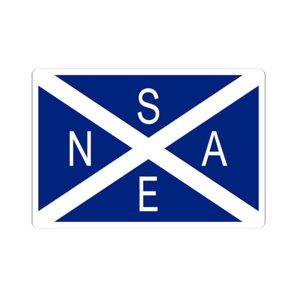 National Scottish Antarctic Expedition Flag (Scotland) STICKER Vinyl Kiss-Cut Decal