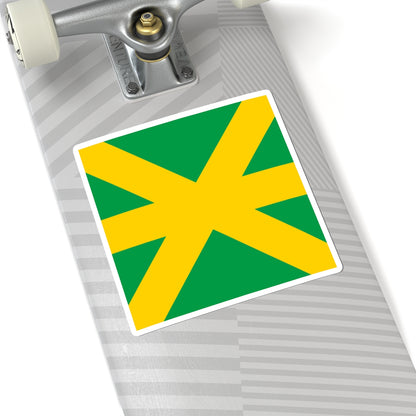 Flag of Kavlinge (Sweden) STICKER Vinyl Kiss-Cut Decal