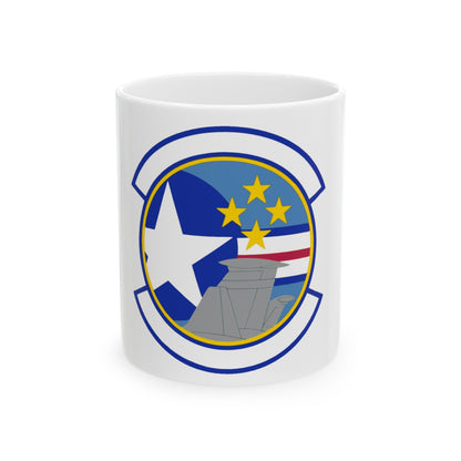 727 Air Mobility Squadron AMC (U.S. Air Force) White Coffee Mug-11oz-The Sticker Space