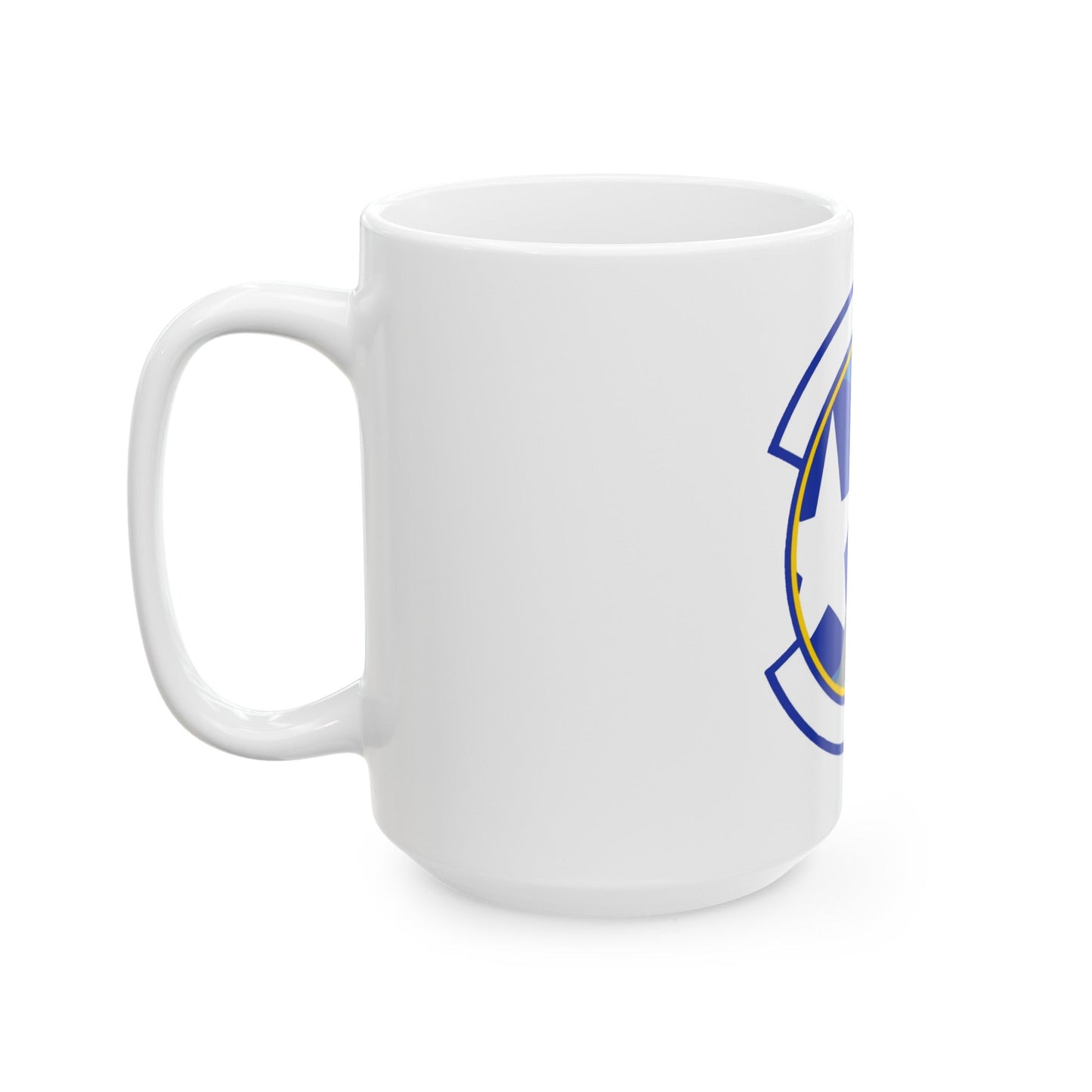 727 Air Mobility Squadron AMC (U.S. Air Force) White Coffee Mug-The Sticker Space