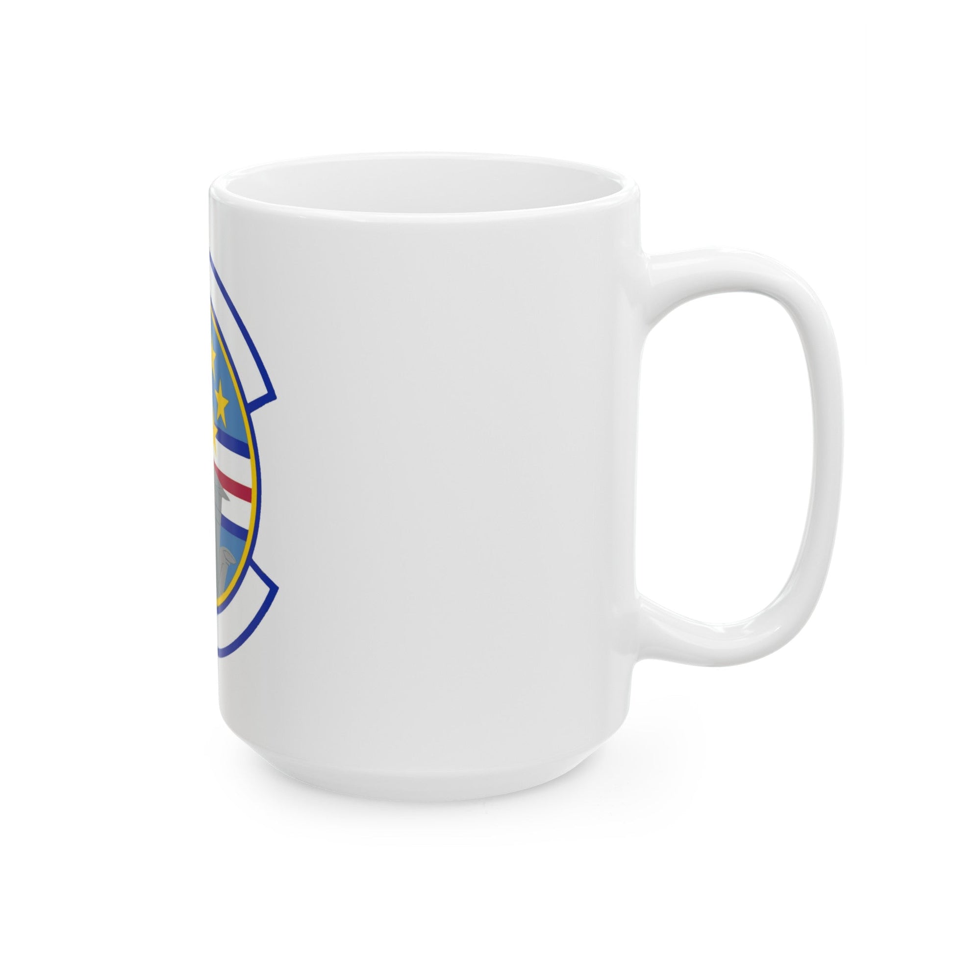 727 Air Mobility Squadron AMC (U.S. Air Force) White Coffee Mug-The Sticker Space