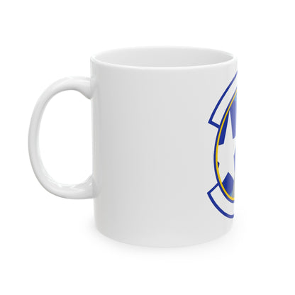 727 Air Mobility Squadron AMC (U.S. Air Force) White Coffee Mug-The Sticker Space