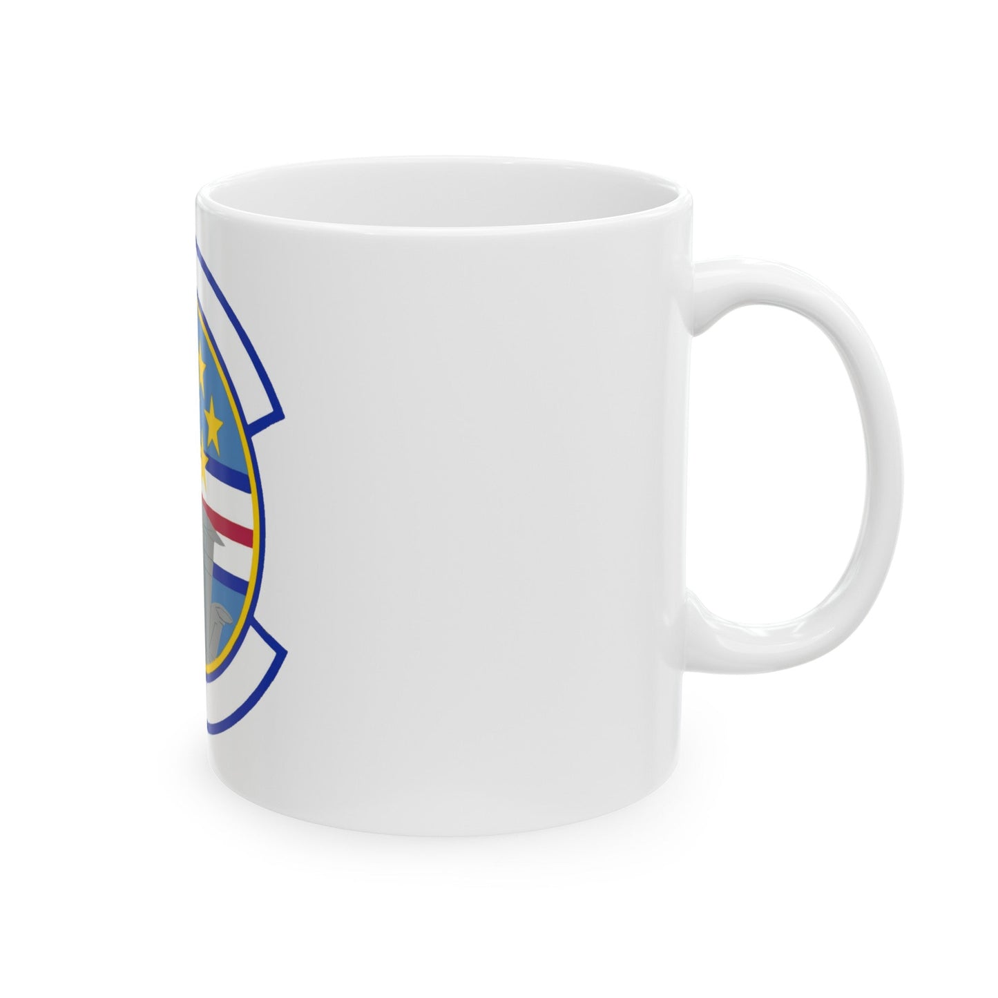 727 Air Mobility Squadron AMC (U.S. Air Force) White Coffee Mug-The Sticker Space