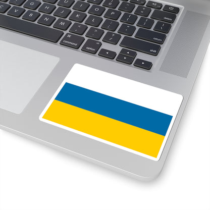 Flag of Tornedalians (Finland) STICKER Vinyl Kiss-Cut Decal