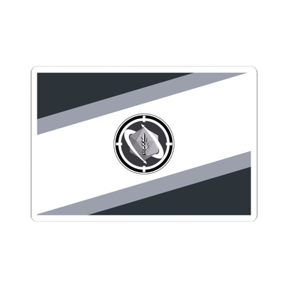 Flag of the Israeli Army Land Arm Gray (Israel) STICKER Vinyl Kiss-Cut Decal