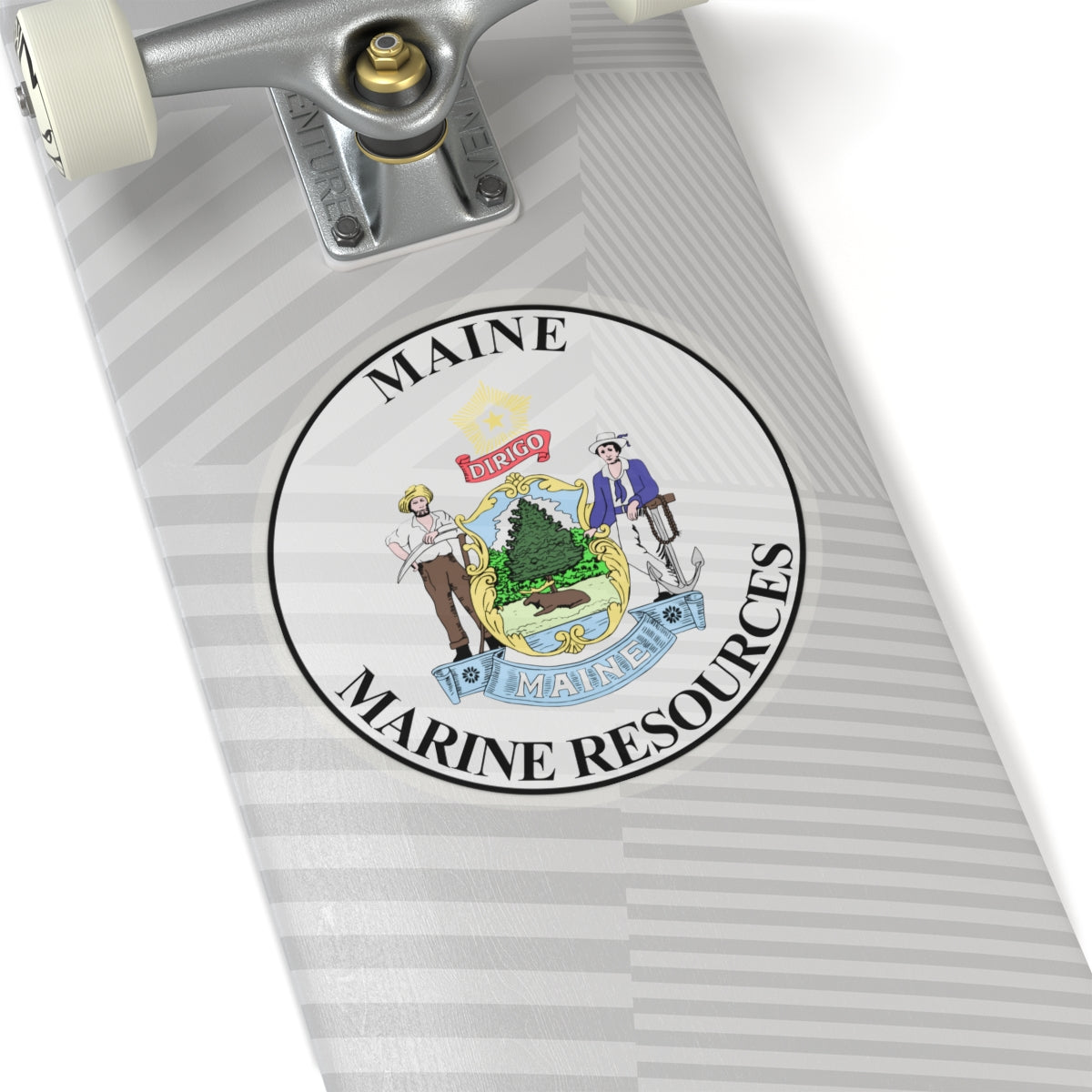 Maine Department of Marine Resources - STICKER Vinyl Kiss-Cut Decal