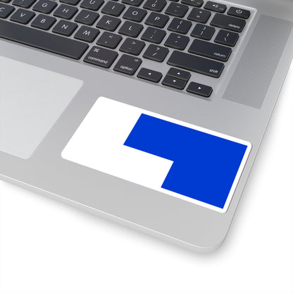 Flag of Lundy (England) STICKER Vinyl Kiss-Cut Decal