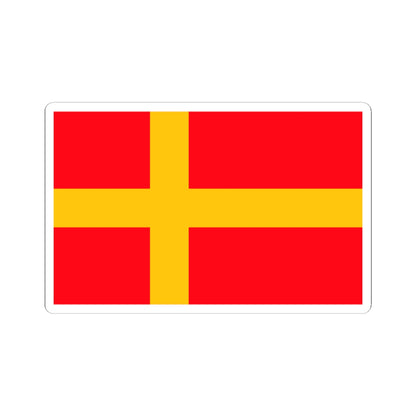 Flag of Nasjonal Samling (Norway) STICKER Vinyl Kiss-Cut Decal