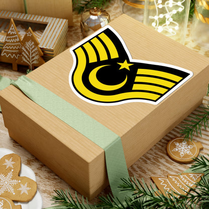 Army TUR OR 07a (Turkey) (Military Rank) STICKER Vinyl Kiss-Cut Decal